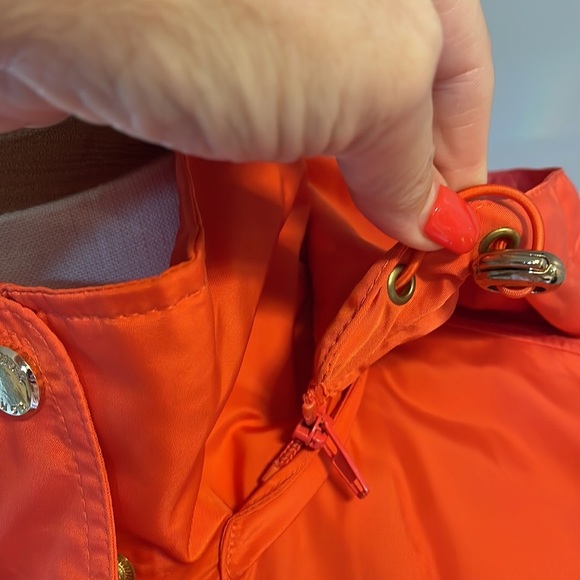 MICHAEL KORS woman’s trench coat / lightweight jacket GOLD HARDWARE size XS - Picture 6 of 17